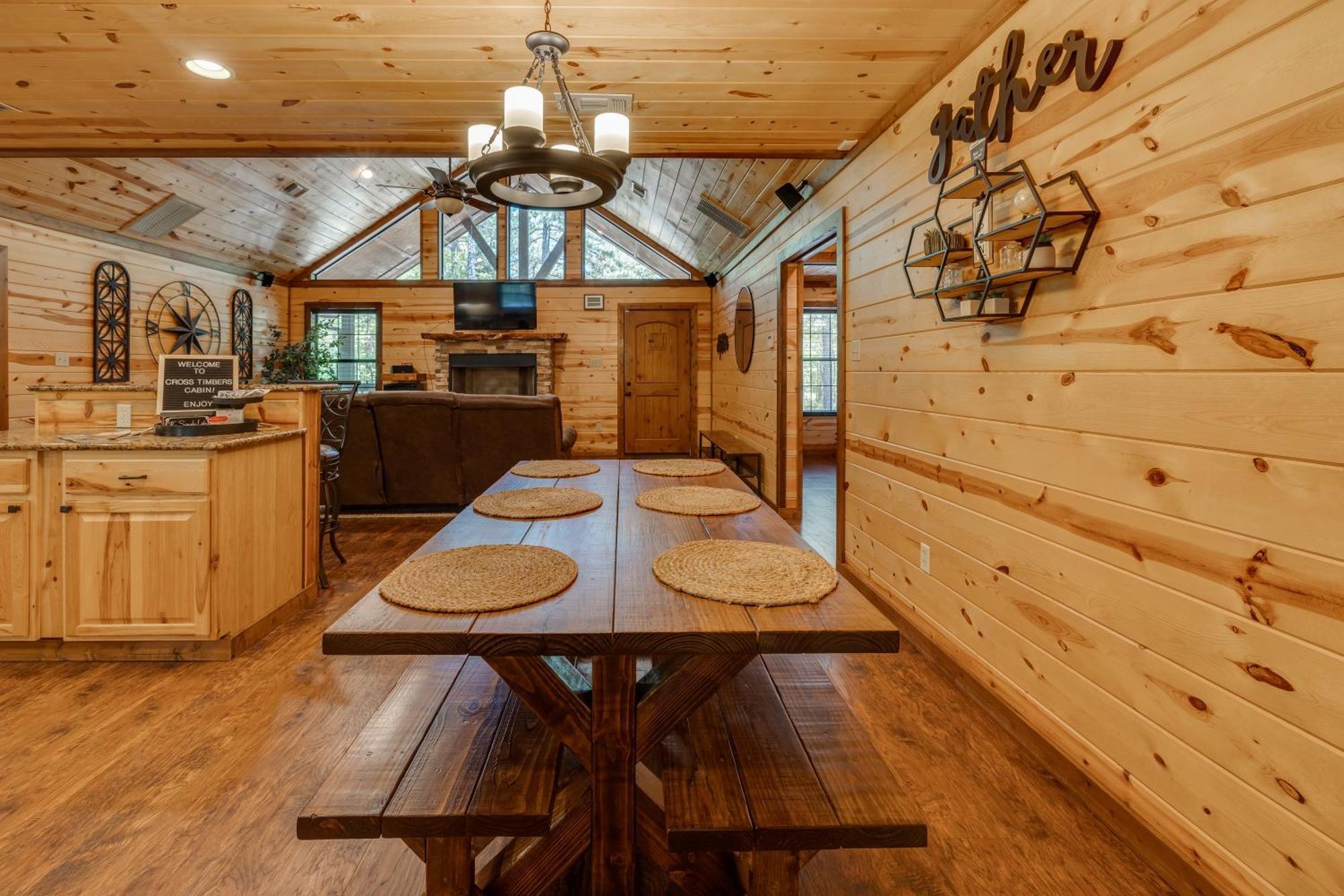 Cross Timbers Cabin On The Grove'S 25-Acres بروكن بو المظهر الخارجي الصورة