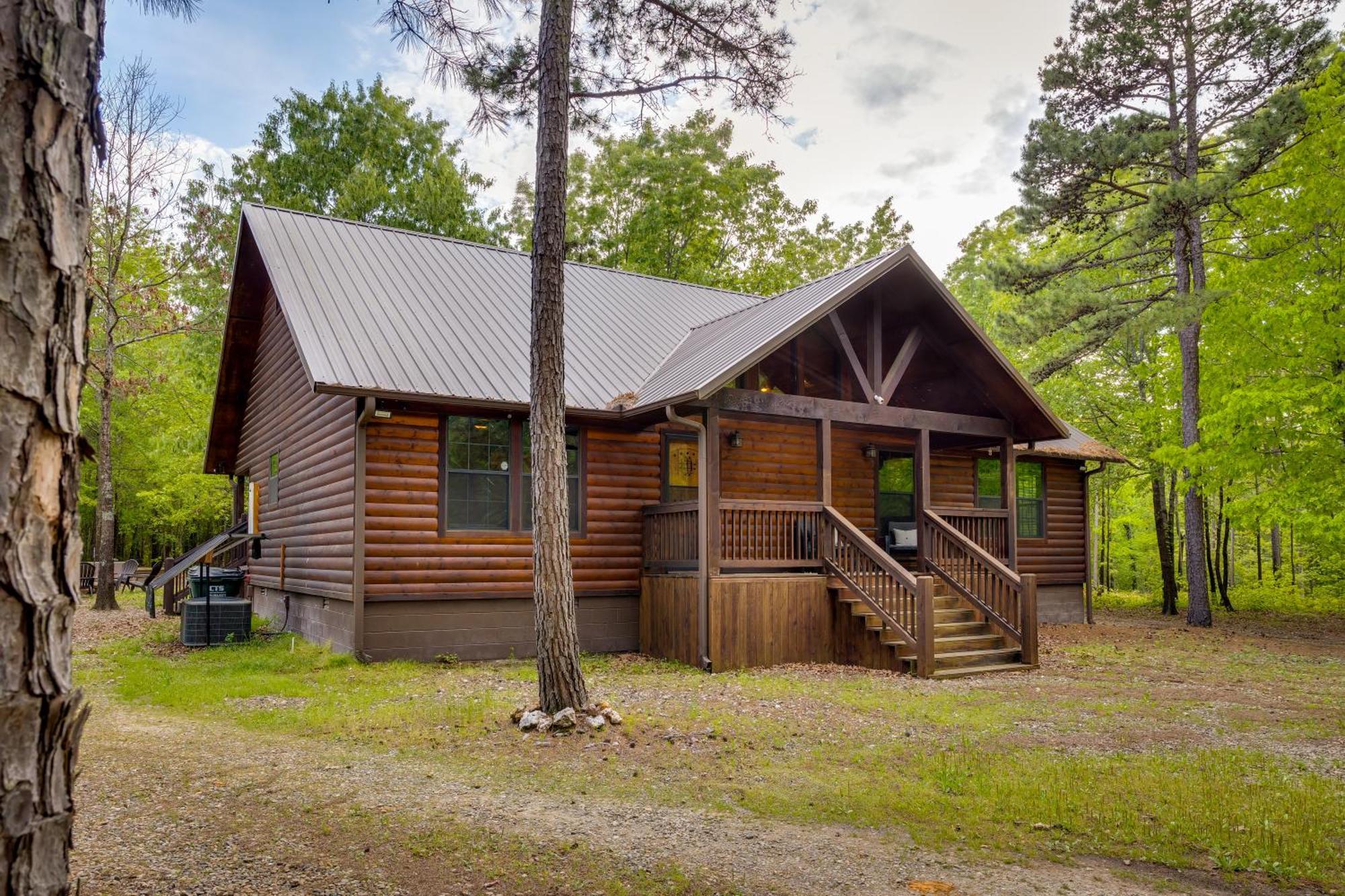 Cross Timbers Cabin On The Grove'S 25-Acres بروكن بو المظهر الخارجي الصورة