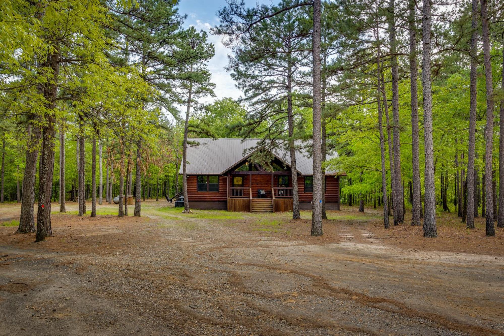 Cross Timbers Cabin On The Grove'S 25-Acres بروكن بو المظهر الخارجي الصورة