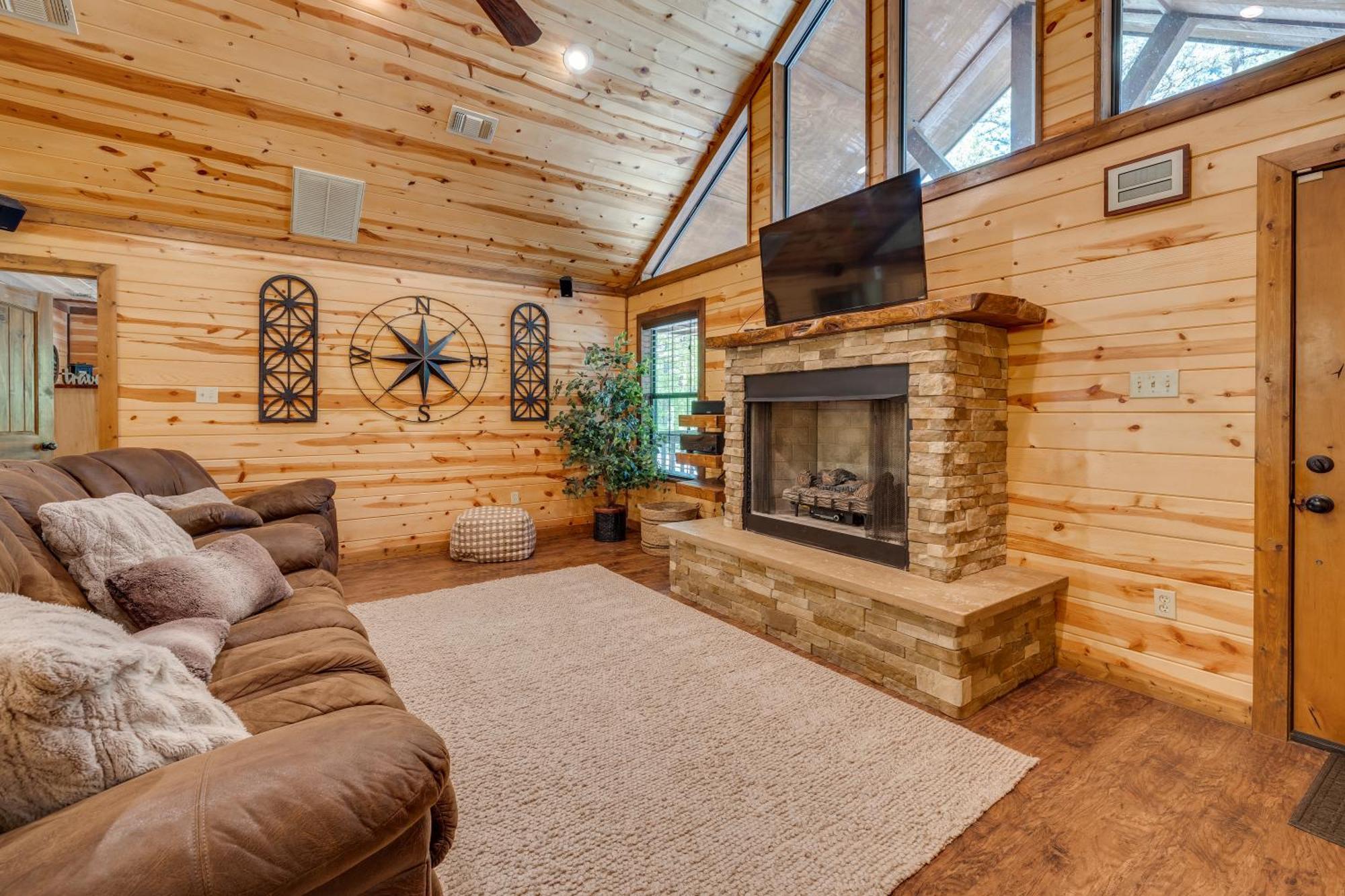 Cross Timbers Cabin On The Grove'S 25-Acres بروكن بو المظهر الخارجي الصورة