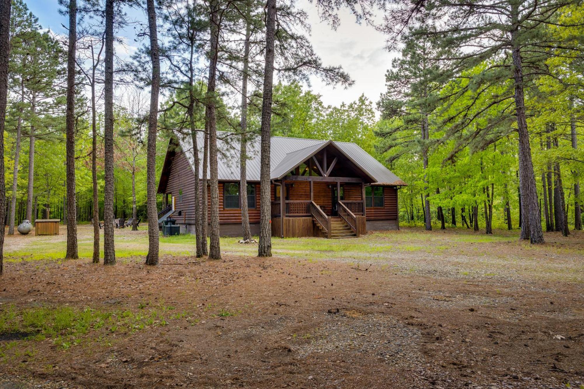 Cross Timbers Cabin On The Grove'S 25-Acres بروكن بو المظهر الخارجي الصورة